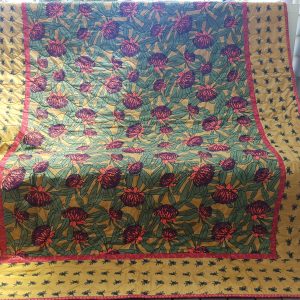 One-one beautiful waratah quilt